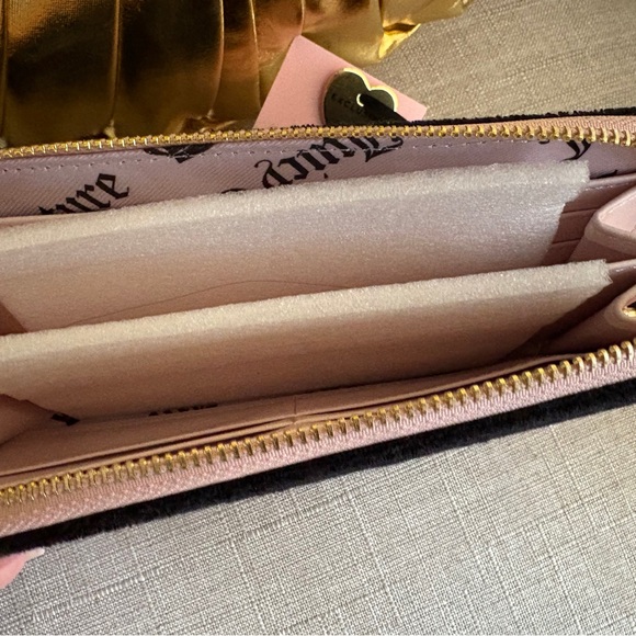 Juicy Couture Black and Pink Women's wallet - Picture 4 of 5